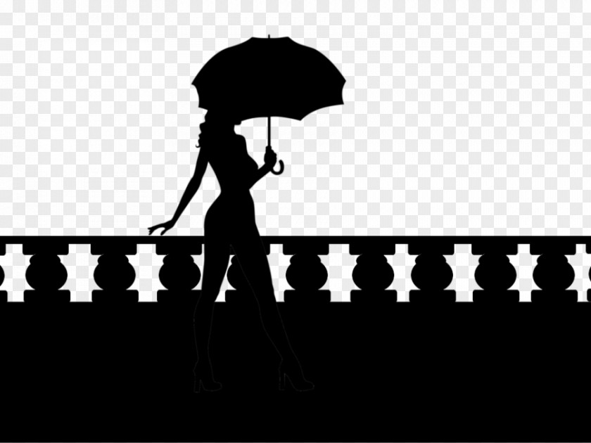 Balcony Silhouette Drawing Art PNG