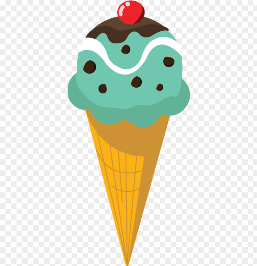 Cartoon Ice Cream Cone Clip Art PNG