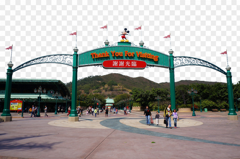 Hong Kong Disneyland Resort Amusement Park PNG