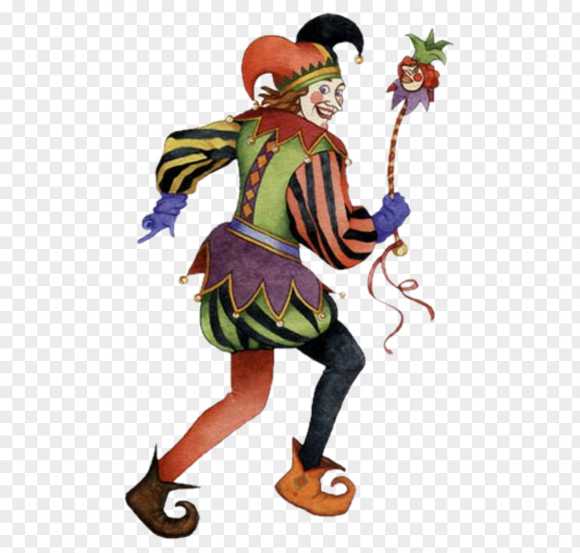 Jester Court Harlequin Costume Joker PNG