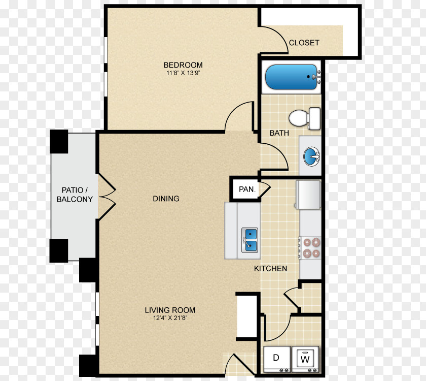 Legacy At Champion Forest Apartments Floor Plan Promenade Champions Interior Design Services PNG