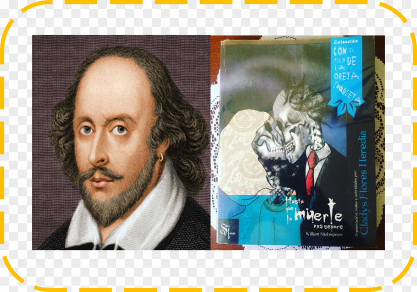Book William Shakespeare Facial Hair Album Cover Poster PNG