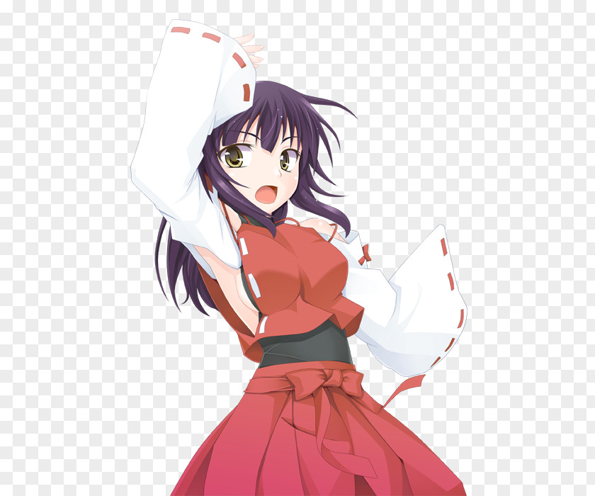 Kazuki Yao Reimu Hakurei Touhou Project Miko ゆっくりしていってね!!! PNG