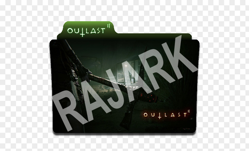 Outlast Brand Font PNG