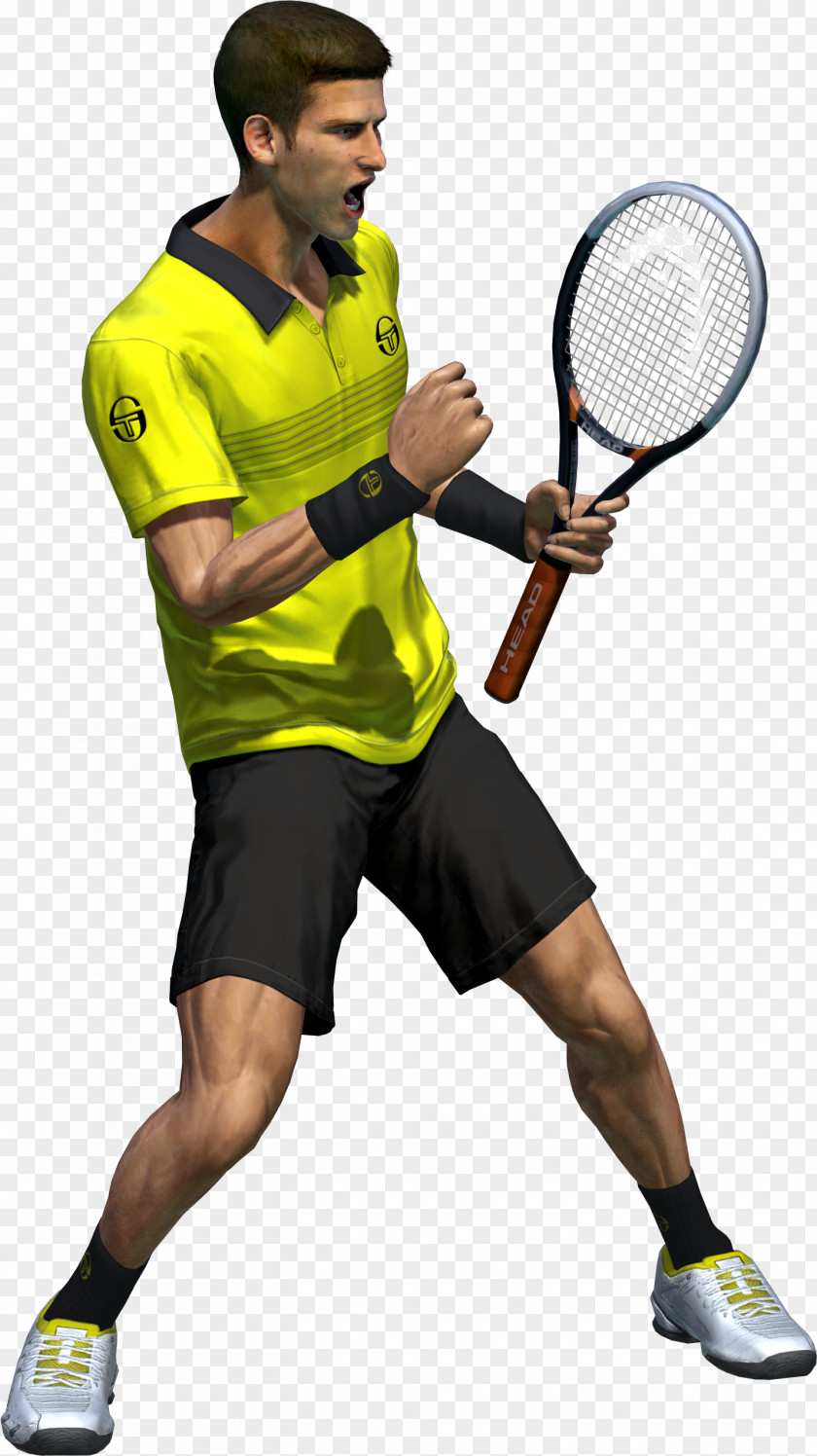 Tennis Novak Djokovic Virtua 4 Games Sport PNG