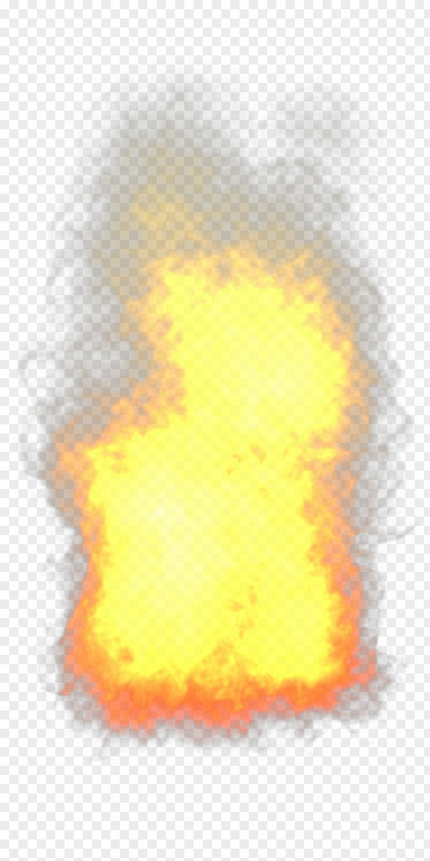 Yellow Flame Fire Gratis PNG