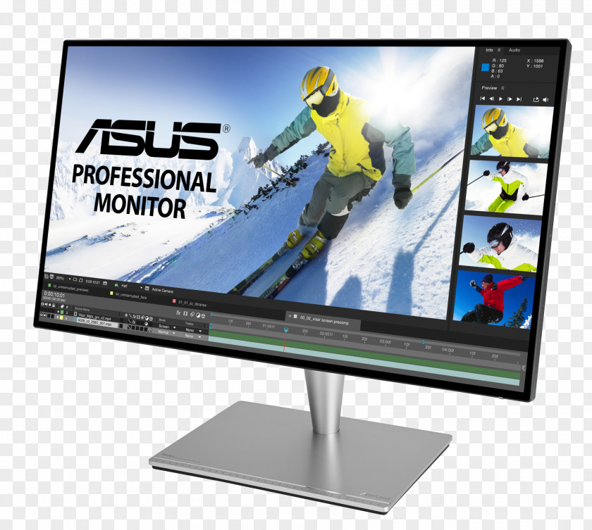ASUS ProArt 4K HDR Monitor PA32UC Computer Monitors LED-backlit LCD Backlight IPS Panel PNG