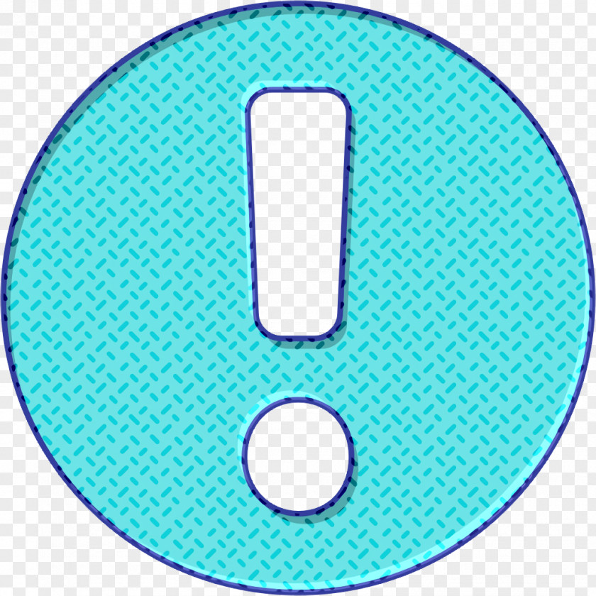 Bold Web Application Icon Warning Circular PNG