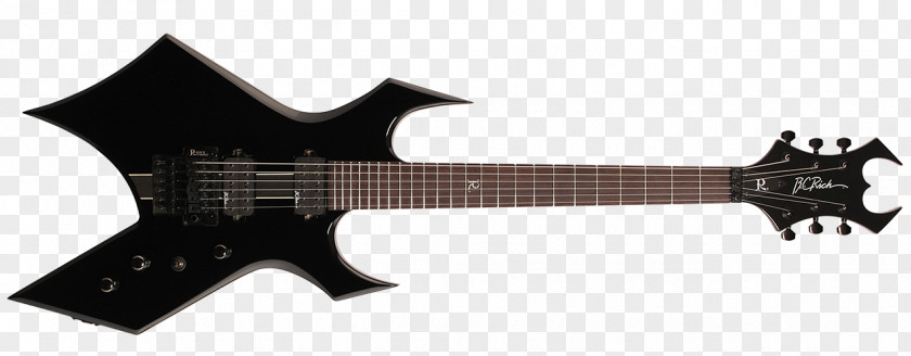 Bridge Model B.C. Rich Mockingbird Warlock Neck-through Guitar PNG