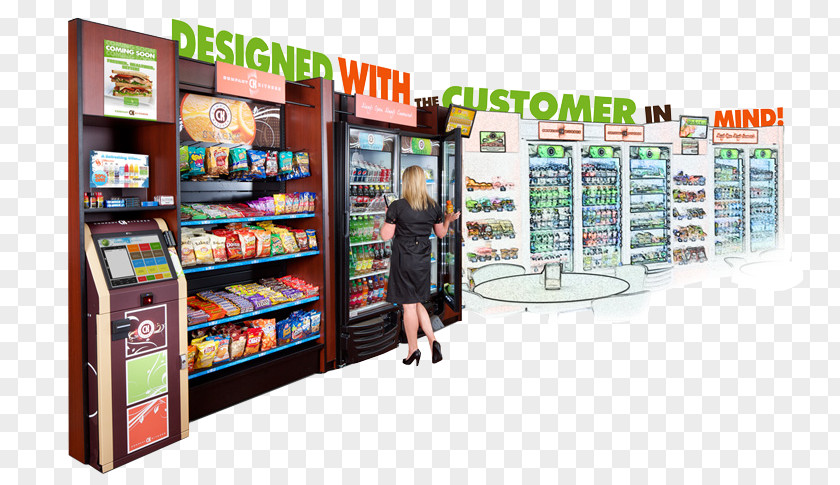 Build In Vending Machine] Convenience Shop Food Service PNG