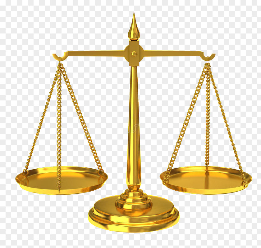 First Law Natural Justice Measuring Scales Symbol PNG