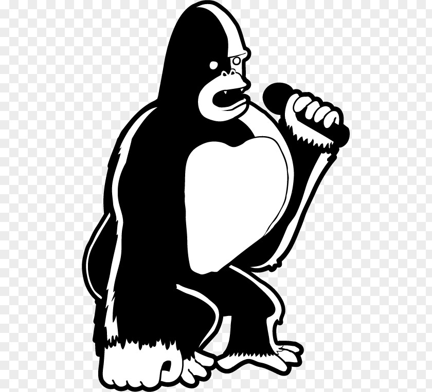 Gorilla Human Behavior Cartoon Clip Art PNG
