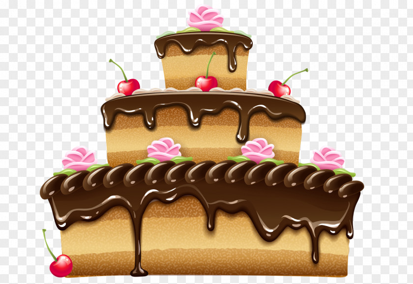 Chocolate Splash Birthday Cake Wedding Cupcake Cream PNG