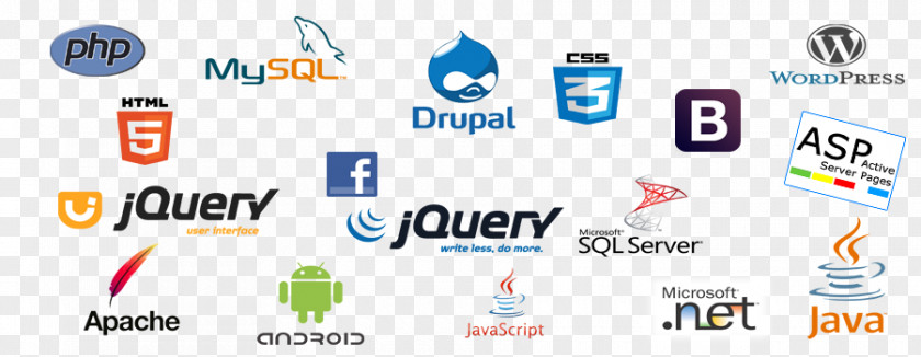 Web Design PHP MySQL JQuery JavaScript HTML PNG
