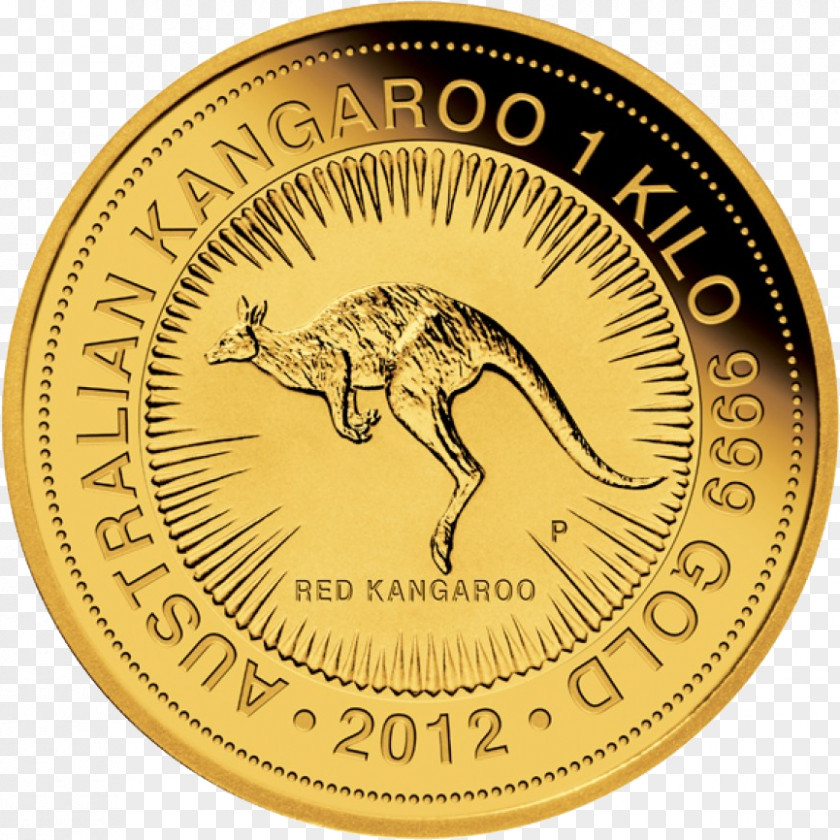 Coin Image Perth Mint Gold Bullion Australian Nugget PNG