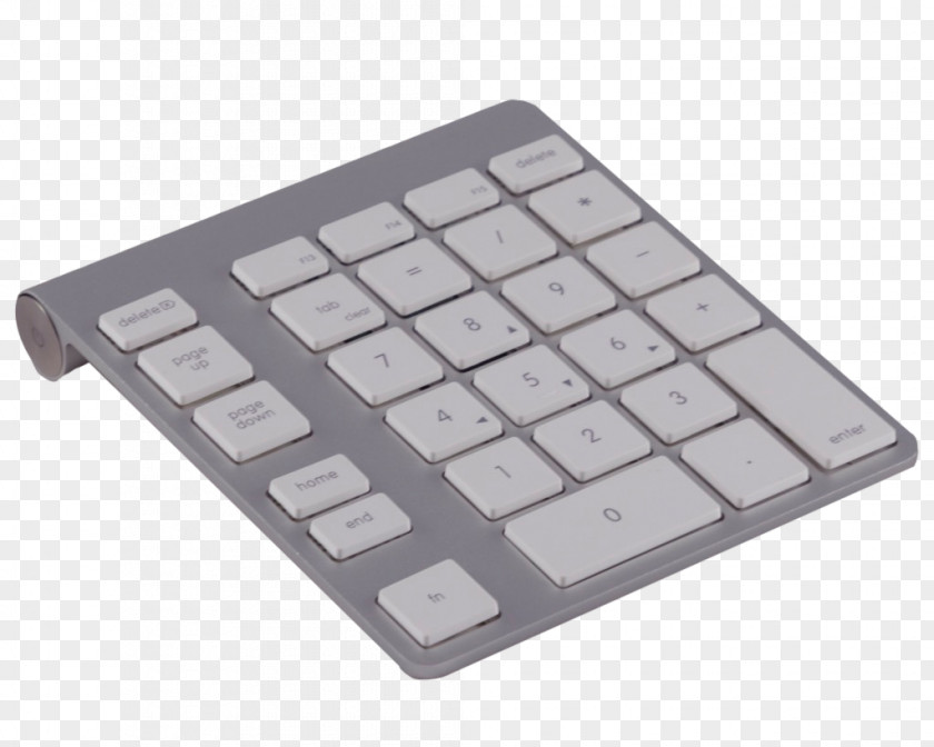 Computer Space Bar Keyboard Numeric Keypads NewerTech Wireless Aluminum Keypad NWTKPA28BTW Macintosh PNG