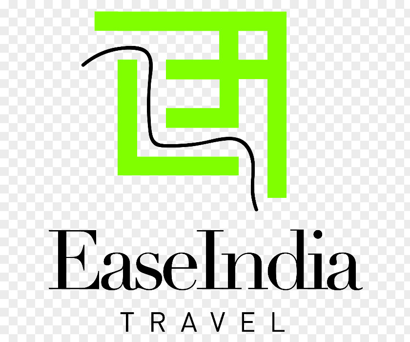 India Travel Logo Brand Green PNG