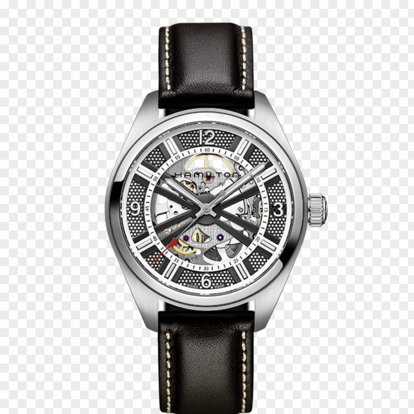 Mechanical Hamilton Watch Company Skeleton Automatic The Swatch Group PNG
