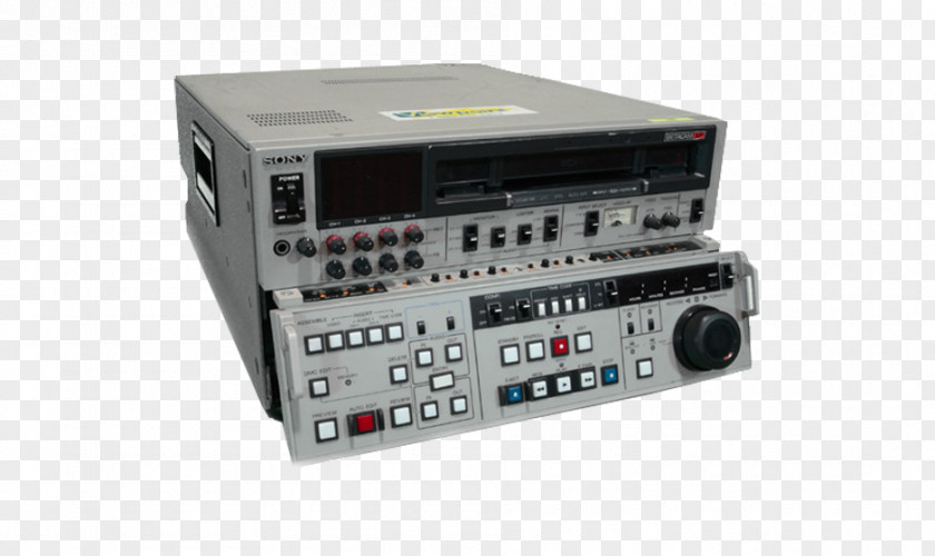 Sony Digital Audio Electronics Betacam SP Video Tape Recorder PNG