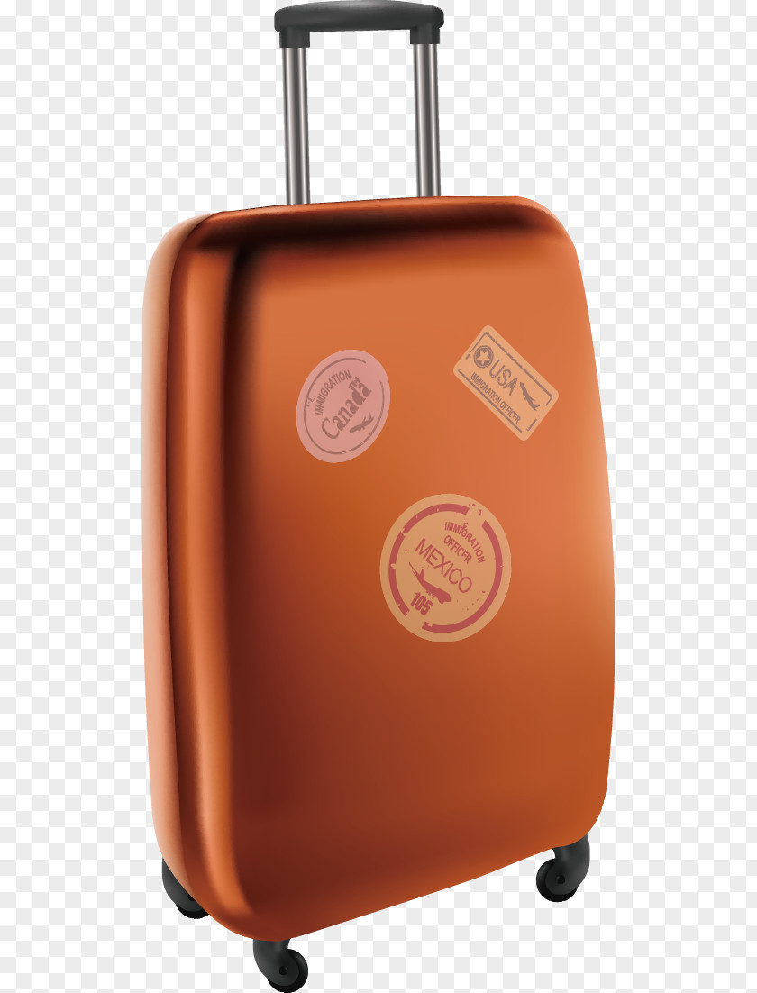 Suitcase Travel Hand Luggage PNG