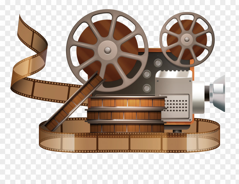 Video Recorder Movie Projector Reel Film PNG