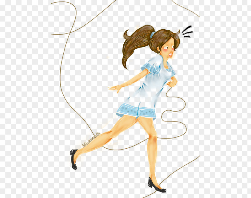 Aerith Gainsborough Cartoon Illustration Shoe Legendary Creature PNG