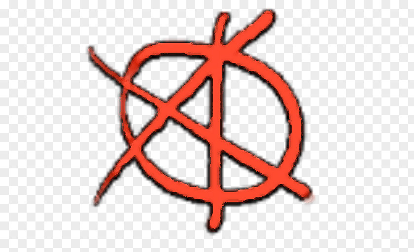 Anarchy Sign Clip Art Line PNG