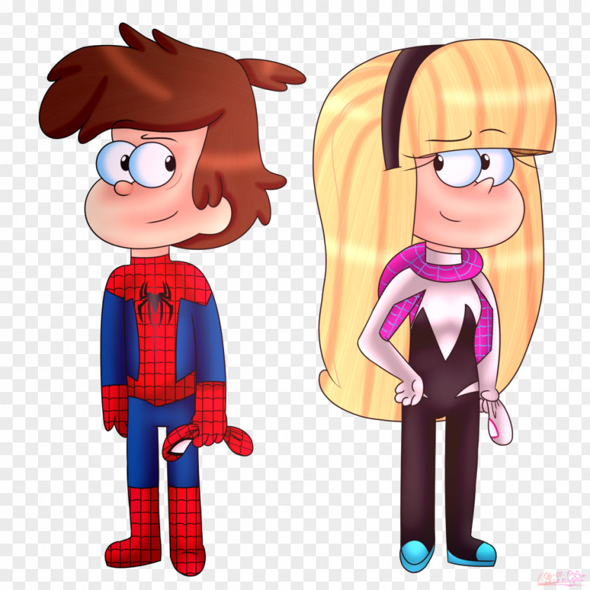 Spider-man Dipper Pines Spider-Man Spider-Woman (Gwen Stacy) Bill Cipher PNG