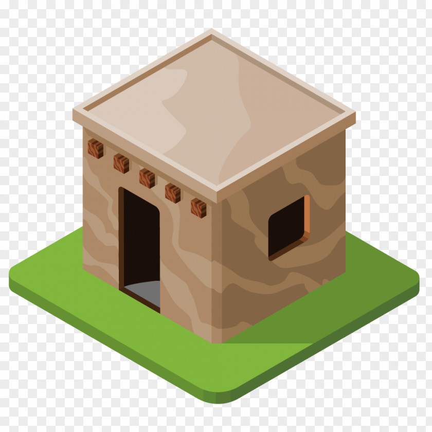 Vector Flattened Houses Hut House Royalty-free Clip Art PNG