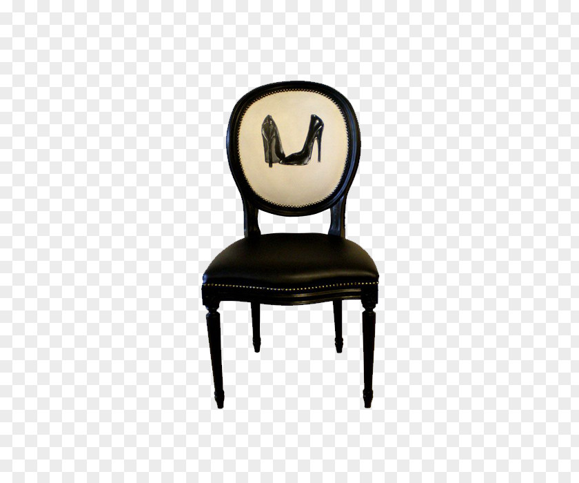 Baroque Chair Table Fauteuil Leather PNG