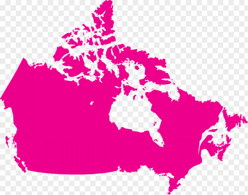 Canada Blank Map United States PNG