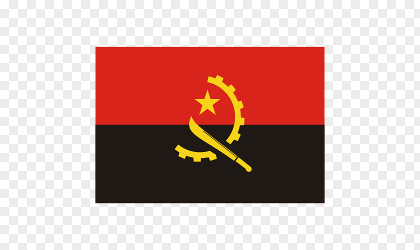 Flag Of Angola National Front For The Liberation Enclave Cabinda PNG