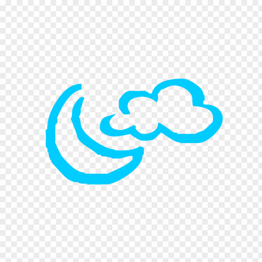 Moon Cloud Clipart . PNG