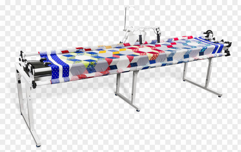 Over Edging Sewing Machine Longarm Quilting Machines PNG