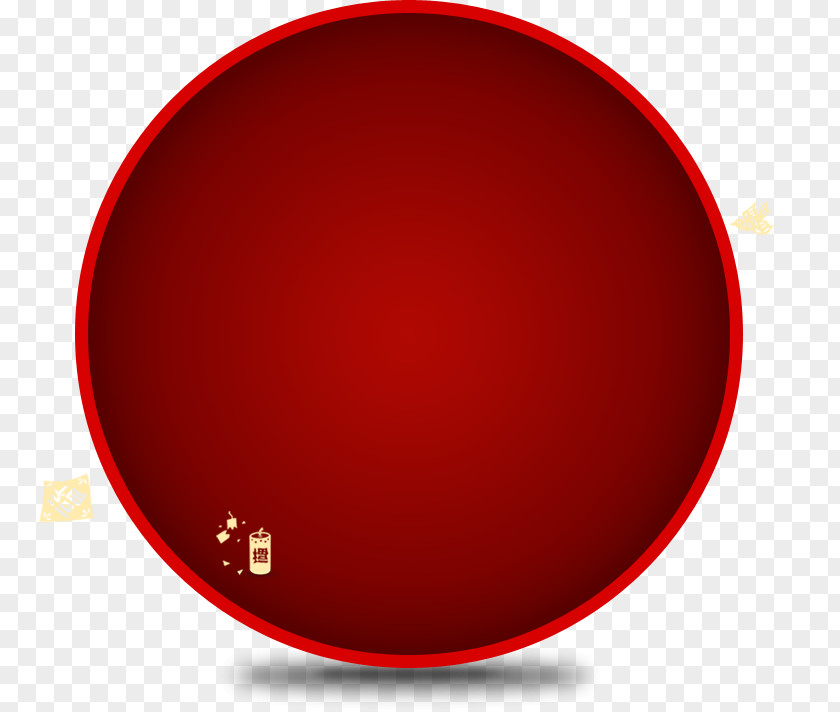 Red Circle Gorilla Flex PNG