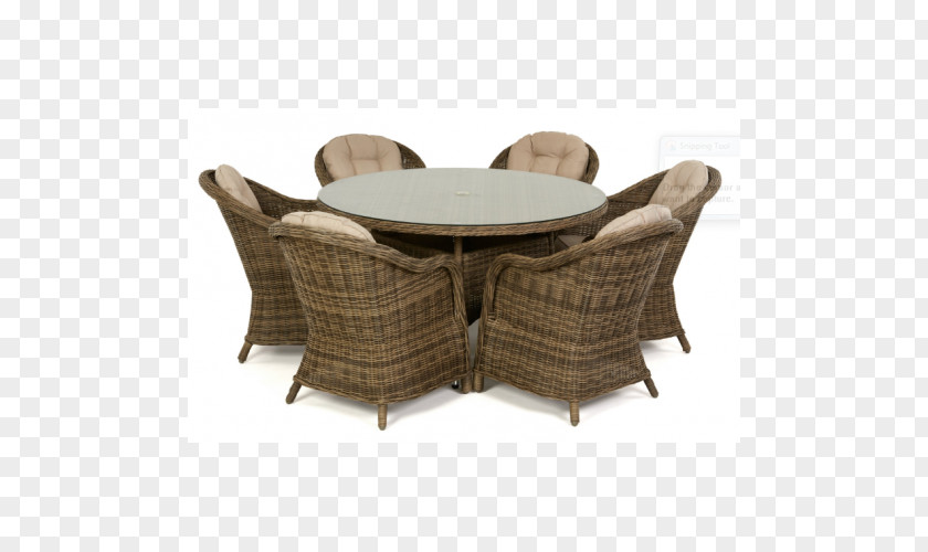Table Garden Furniture Dining Room Chair Rattan PNG