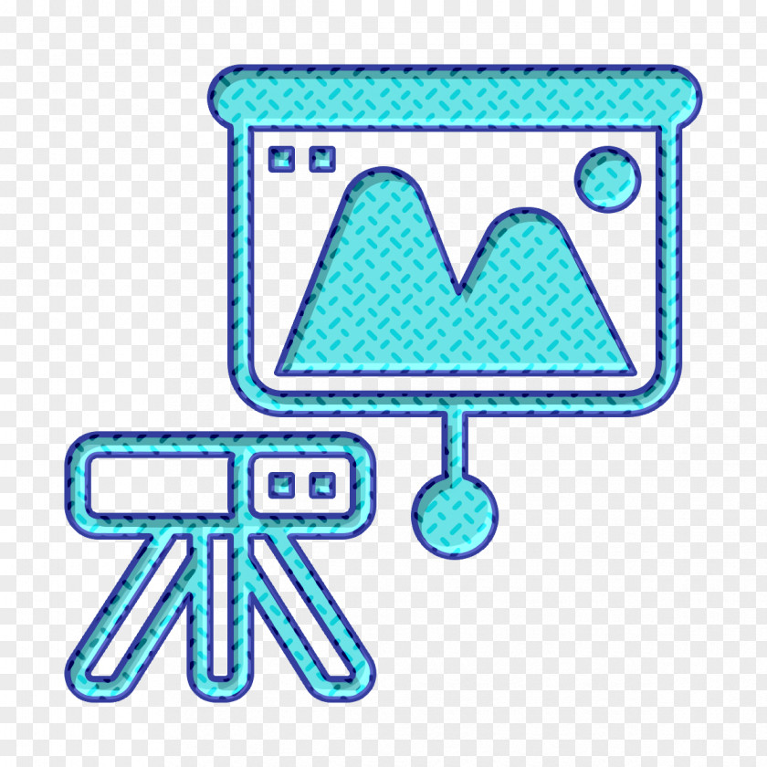 Virtual Reality Icon Projector PNG