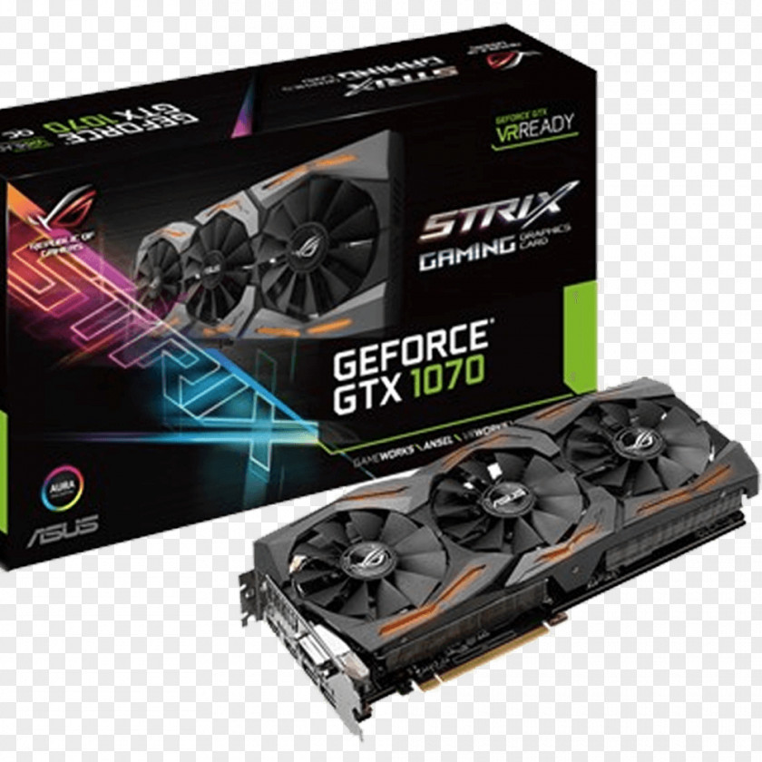 Nvidia Graphics Cards & Video Adapters GeForce GDDR5 SDRAM ASUS Republic Of Gamers PNG