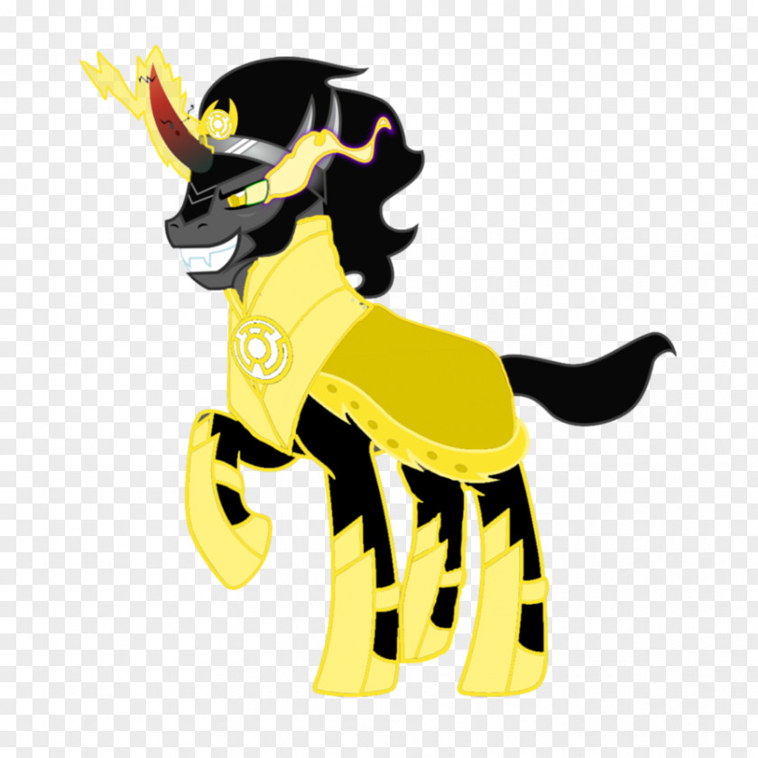 Pony Sinestro Blue Lantern Corps Fan Art King Sombra PNG