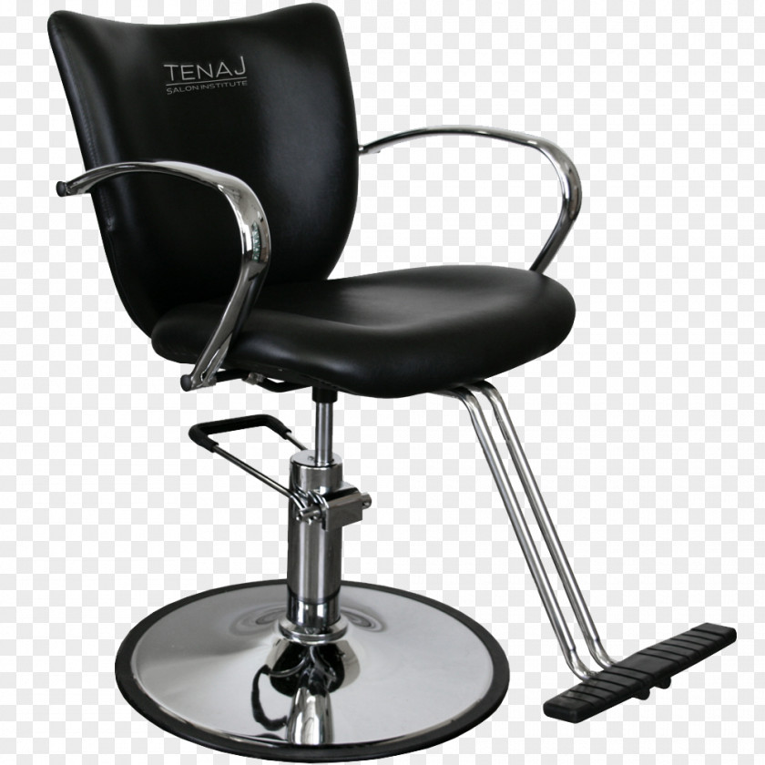 Saloon Barber Chair Beauty Parlour Recliner Furniture PNG