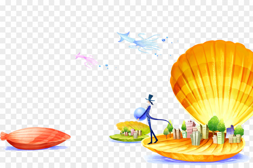 Shell Cartoon Download Illustration PNG