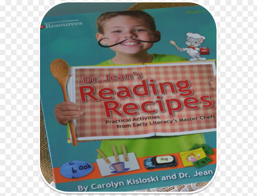 Book Dr Jean's Reading Recipes Paperback Toddler Poster PNG