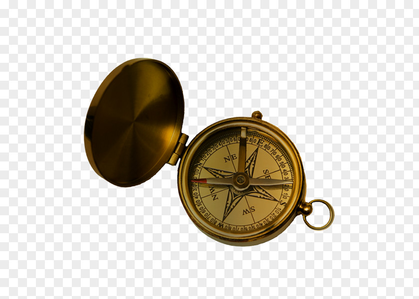 Creative Compass Gold Display Resolution Wallpaper PNG