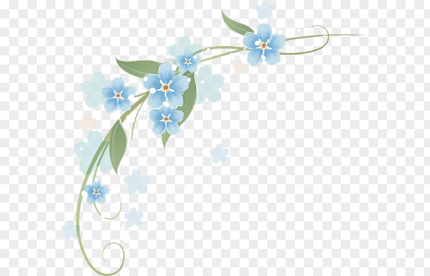 Flower Clip Art Borders And Frames Image PNG