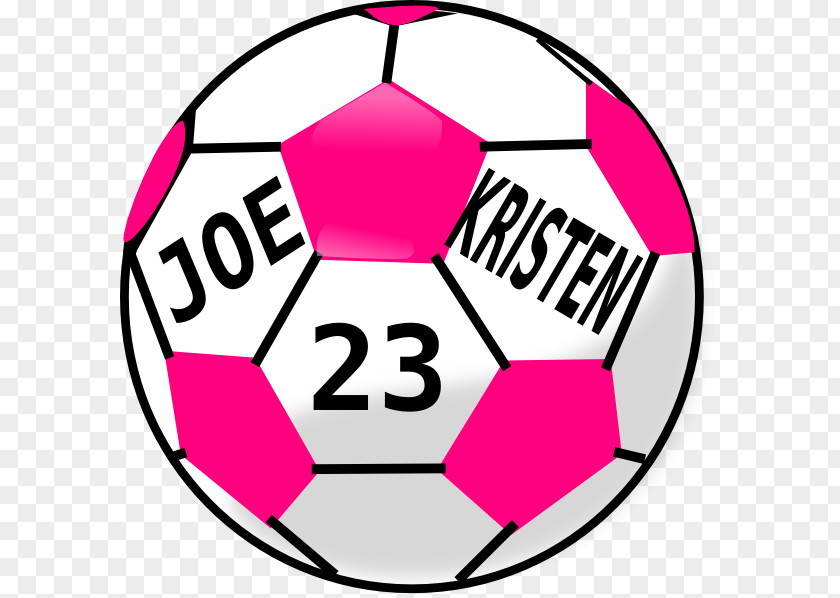 Pink Soccer Ball Backgrounds Clip Art Football Sports Openclipart PNG