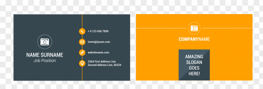 Simple Business Cards Paper Visiting Card PNG