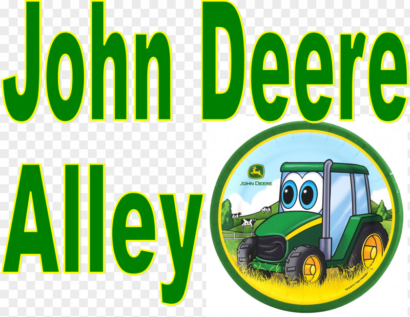 Tractor John Deere Birthday Cake Party PNG