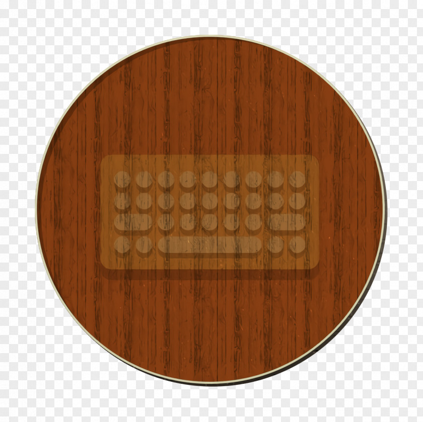 Wood Stain Hardwood Keyboard Icon PNG