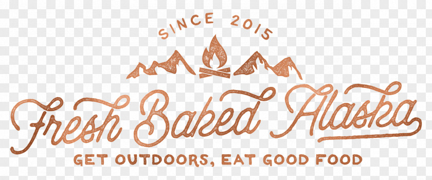 Baked Alaska Logo Brand Font PNG