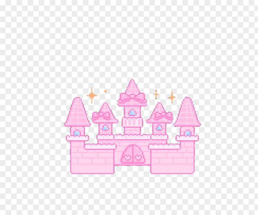 Castle Pink K-pop Image Pixel Blog Pastel PNG
